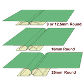 Round Abutted Seams